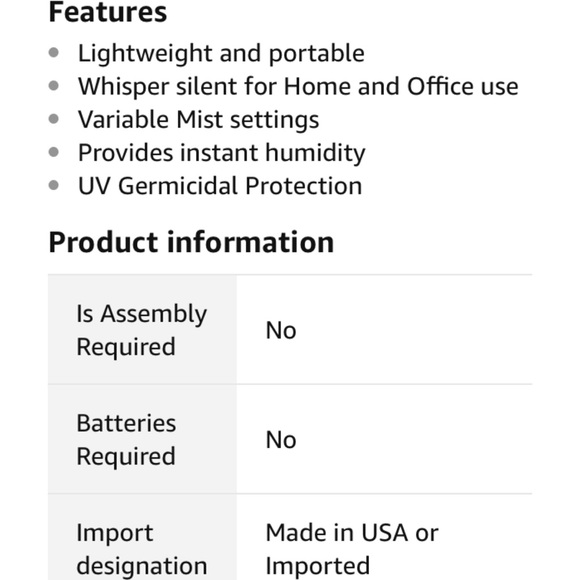 See Details Other Personal Humidifier Poshmark